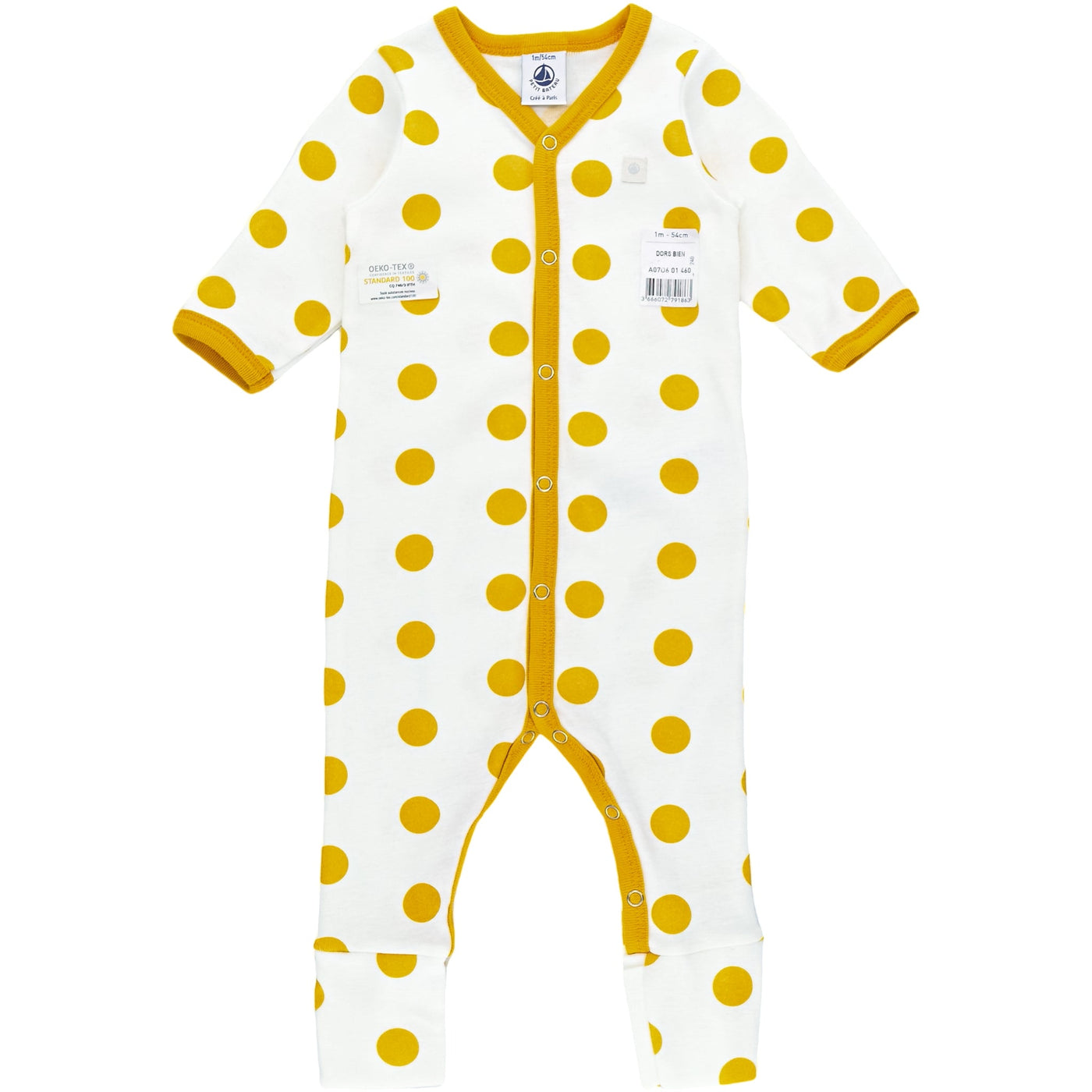 Pyjama de seconde main en coton pour bébé de 1 mois - Vue 1