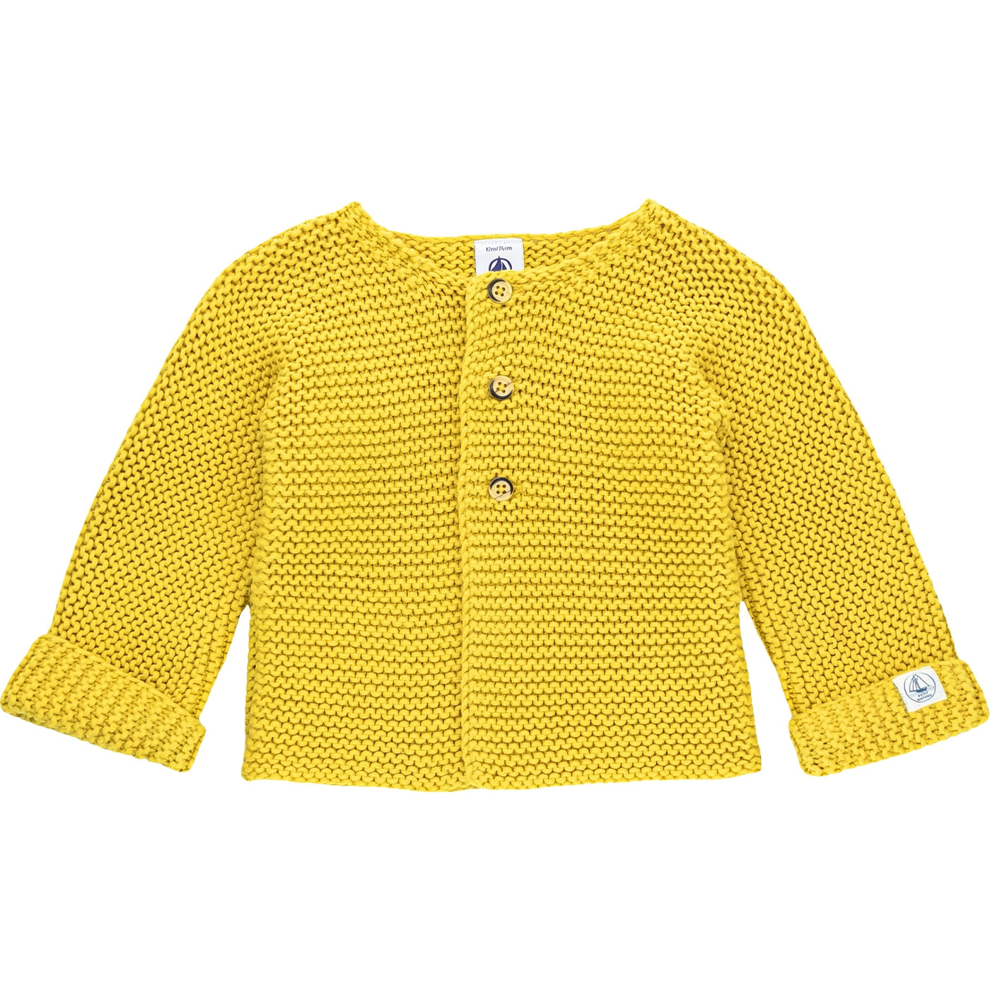 Cardigan de seconde main en laine et coton pour bébé de 12 mois - Vue 1