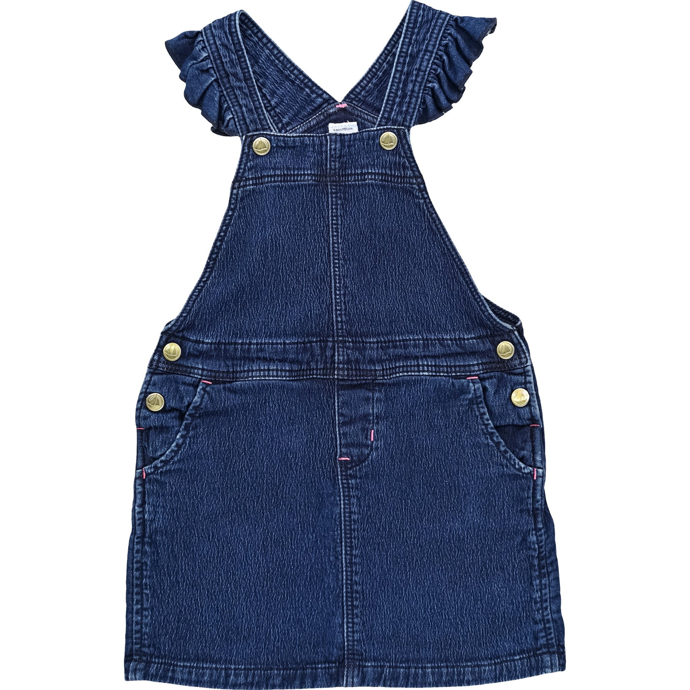 Robe salopette de seconde main en jean pour enfant fille de 4 ans - Vue 1