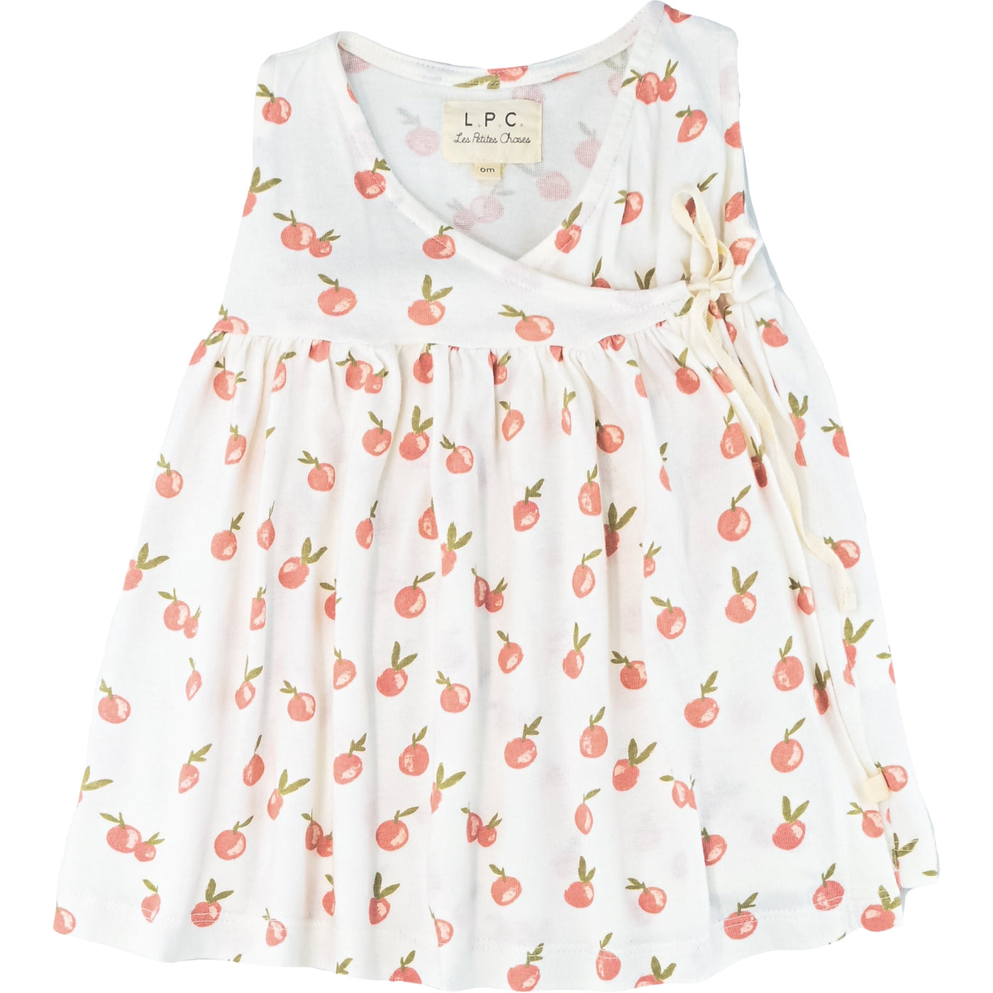 Robe sans manche de seconde main en coton bio pour bébé fille de 6 mois - Vue 1