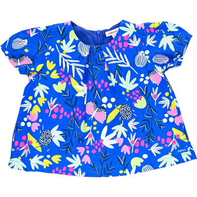 Blouse à manches courtes de seconde main en coton pour enfant fille de 3 ans - Vue 1