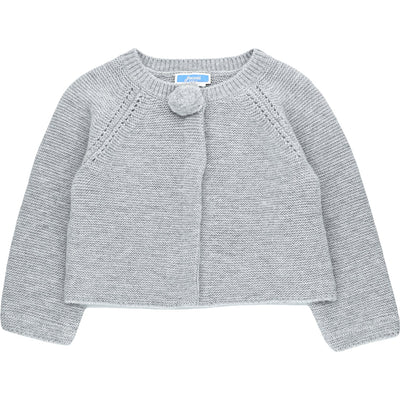 Cardigan de seconde main en coton et laine pour bébé fille de 18 mois - Vue 1