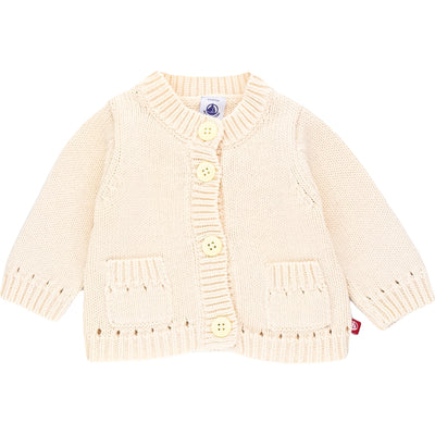 Cardigan de seconde main en laine et coton pour bébé de 6 mois - Vue 1