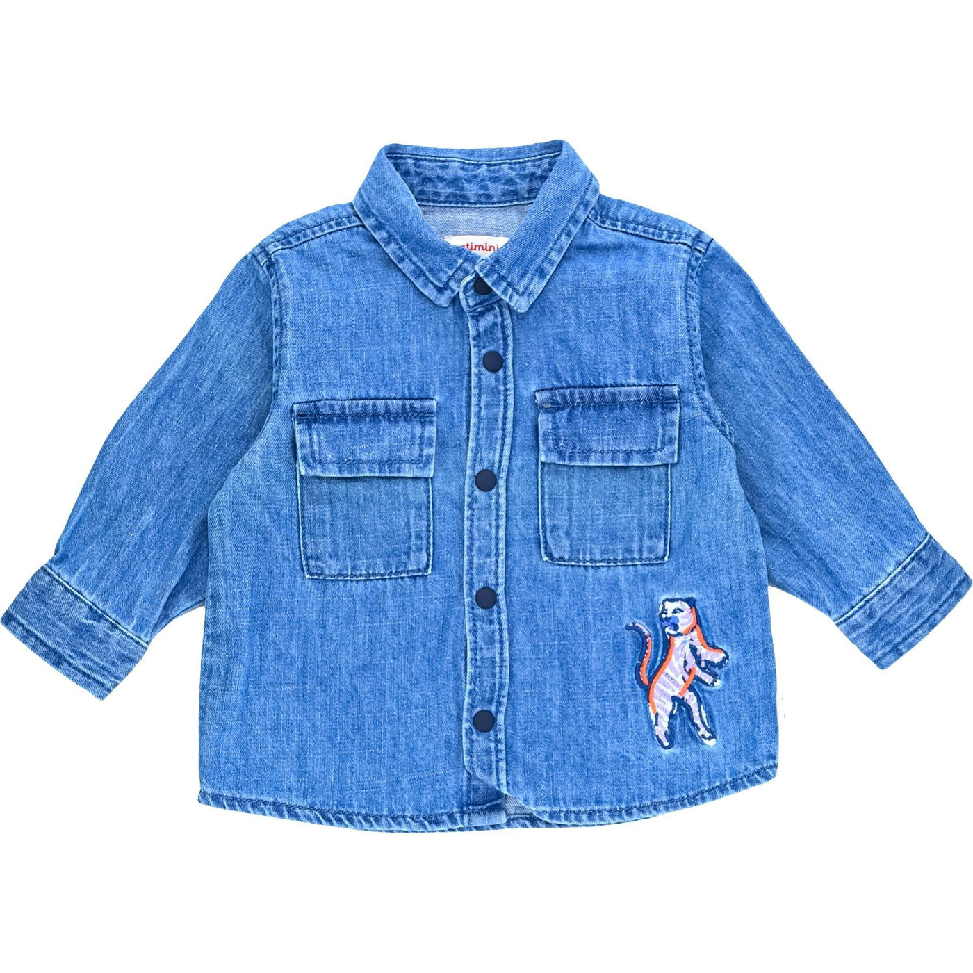 Chemise à manches longues de seconde main en coton pour bébé garçon de 6 mois - Vue 1