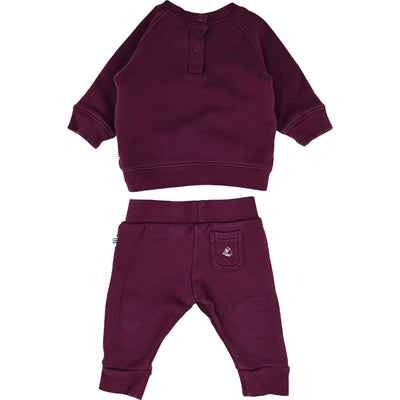 Ensemble sweat + pantalon de seconde main en coton pour bébé fille de 3 mois - Vue 2