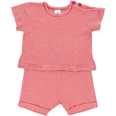 Ensemble t-shirt à manches courtes + short de seconde main pour bébé de 3 mois - Vue 1