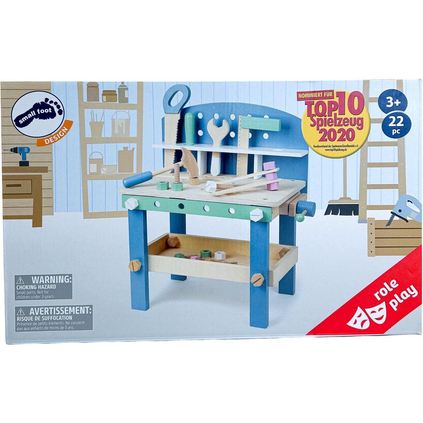 Etabli de bricolage "Etabli compact Nordic" de seconde main en bois pour enfant à partir de 3 ans - Vue 1