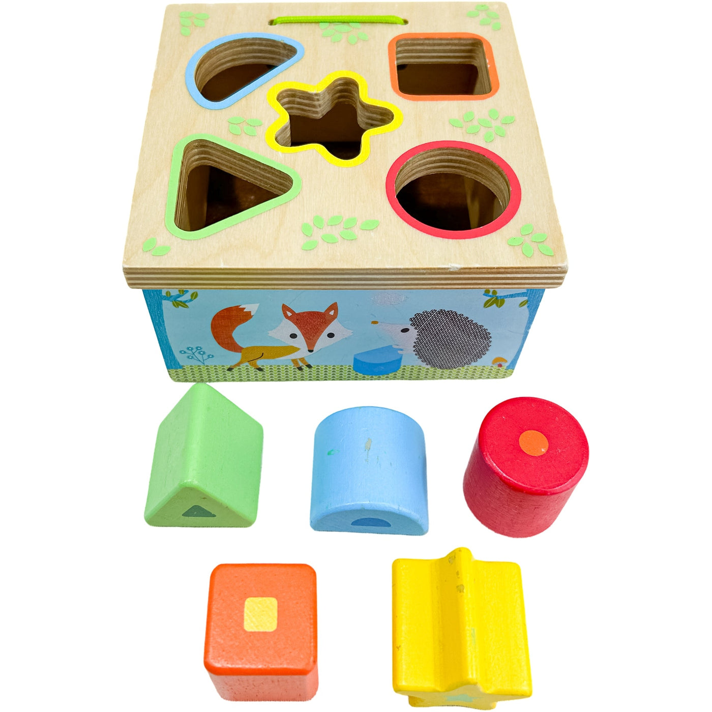 Boîte à formes géométriques "Jeu d''encastrement Géo Pingy" de seconde main en bois pour enfant à partir de 18 mois - Vue 1