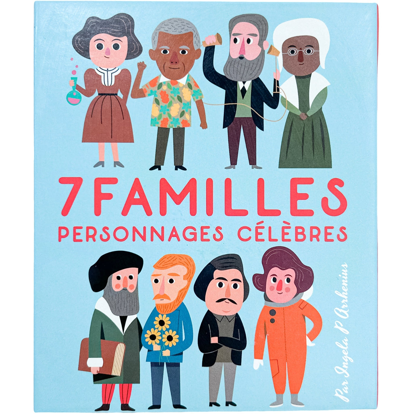 Jeu de cartes "Jeu de 7 familles Personnages célèbres" de seconde main pour enfant à partir de 4 ans - Vue 1