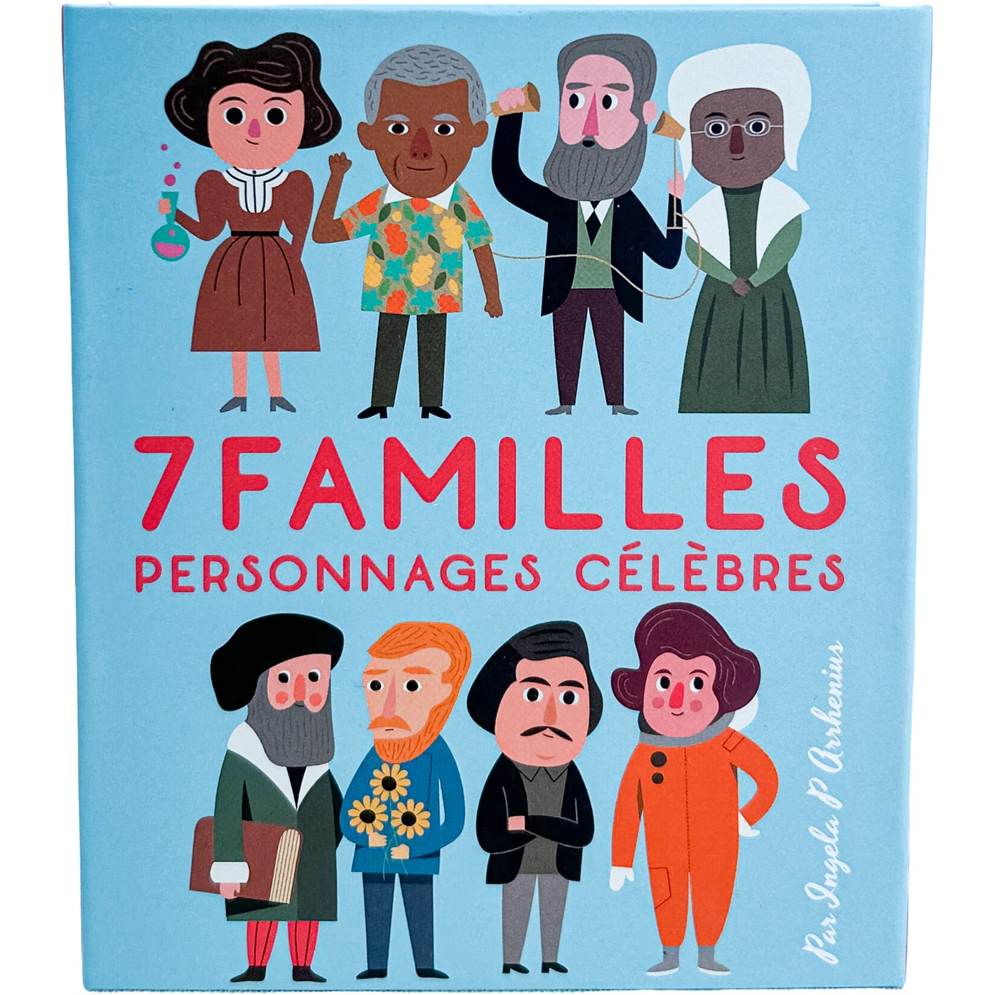 Jeu de cartes "Jeu de 7 familles Personnages célèbres" de seconde main en carton pour enfant à partir de 4 ans - Vue 1