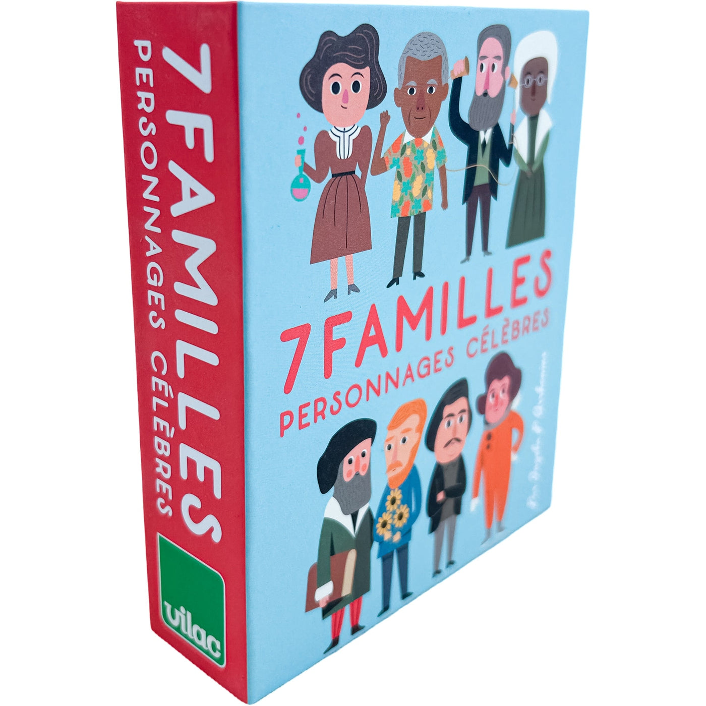 Jeu de cartes "Jeu de 7 familles Personnages célèbres" de seconde main en carton pour enfant à partir de 4 ans - Vue 2