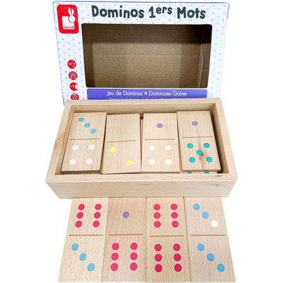 Jeu de dominos "Dominos 1ers Mots" de seconde main en bois pour enfant à partir de 24 mois - Vue 2