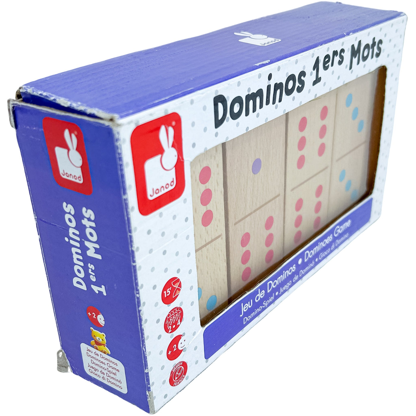 Jeu de dominos "Dominos 1ers Mots" de seconde main en bois pour enfant à partir de 24 mois - Vue 3