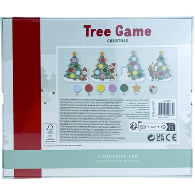 Jeu éducatif "Jeu de l’arbre de Noël" de seconde main en bois pour enfant à partir de 3 ans - Vue 2