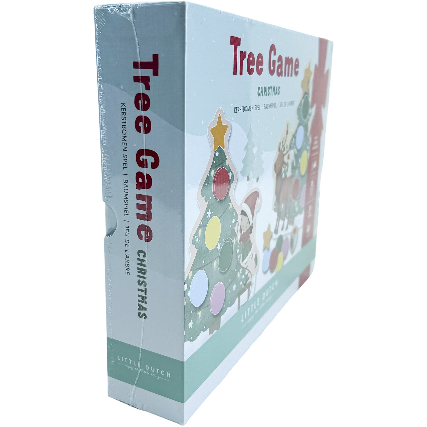 Jeu éducatif "Jeu de l’arbre de Noël" de seconde main en bois pour enfant à partir de 3 ans - Vue 3