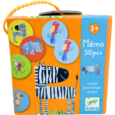 Jeu de mémoire "Jeu de Mémo Jungle" de seconde main en carton pour enfant à partir de 3 ans - Vue 1