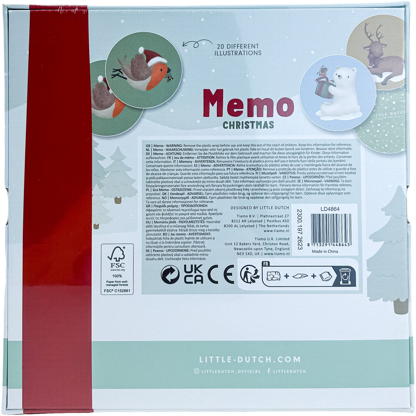 Jeu de mémoire "Jeu de mémo Noël" de seconde main pour enfant à partir de 3 ans - Vue 3