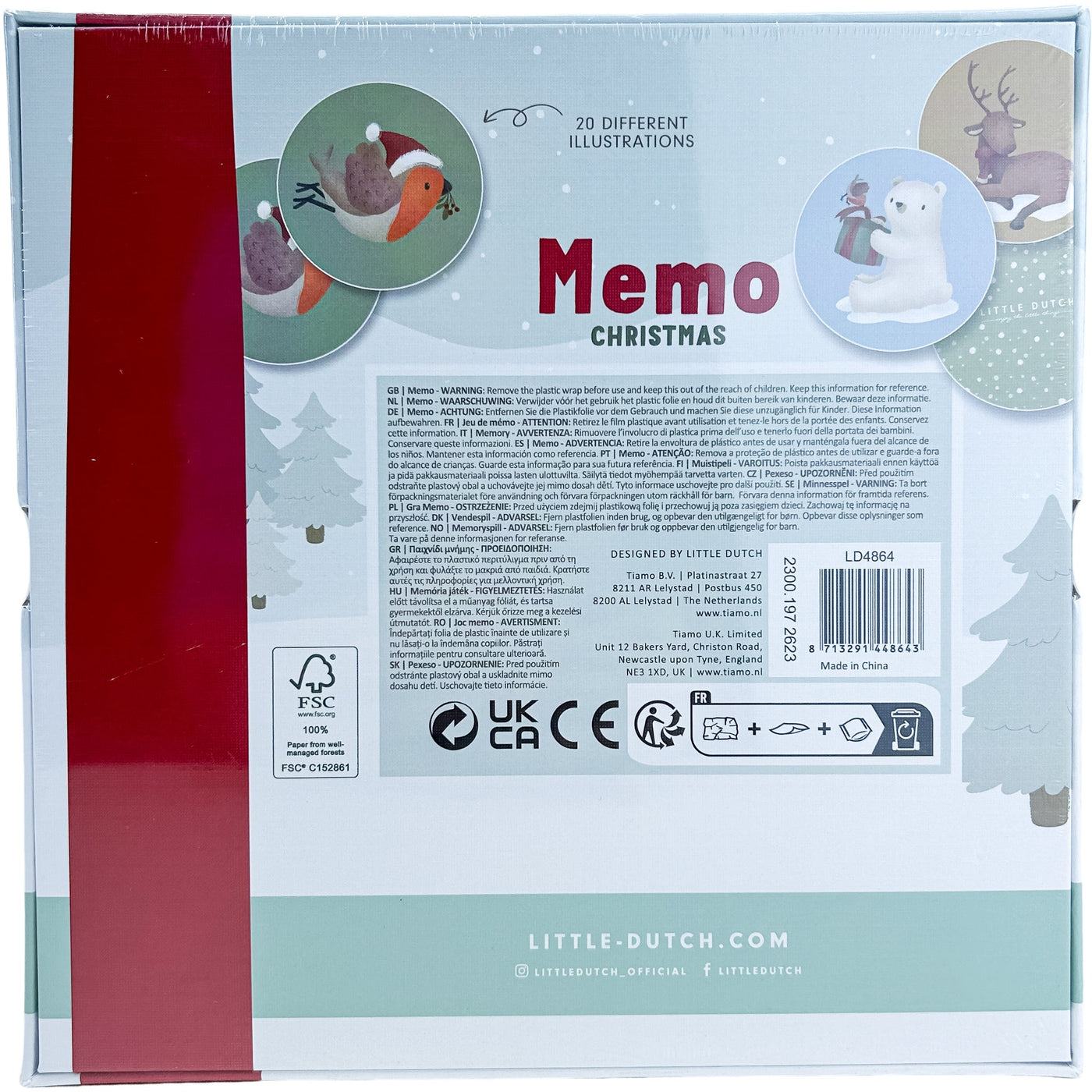 Jeu de mémoire "Jeu de mémo Noël" de seconde main pour enfant à partir de 3 ans - Vue 3