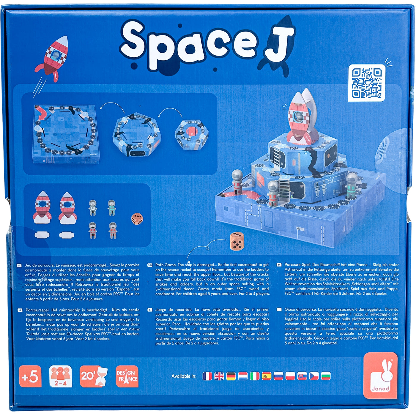 Jeu de Société Space J