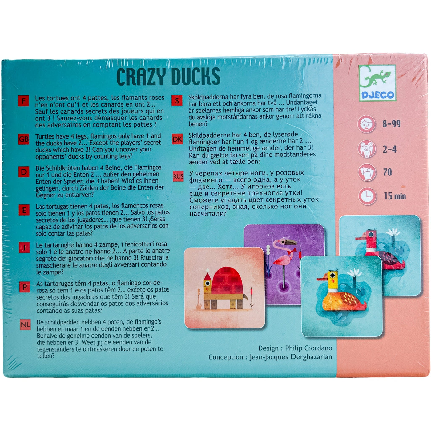 Jeu éducatif "Jeu de stratégie Crazy Ducks" de seconde main en carton pour enfant à partir de 6 ans - Vue 3