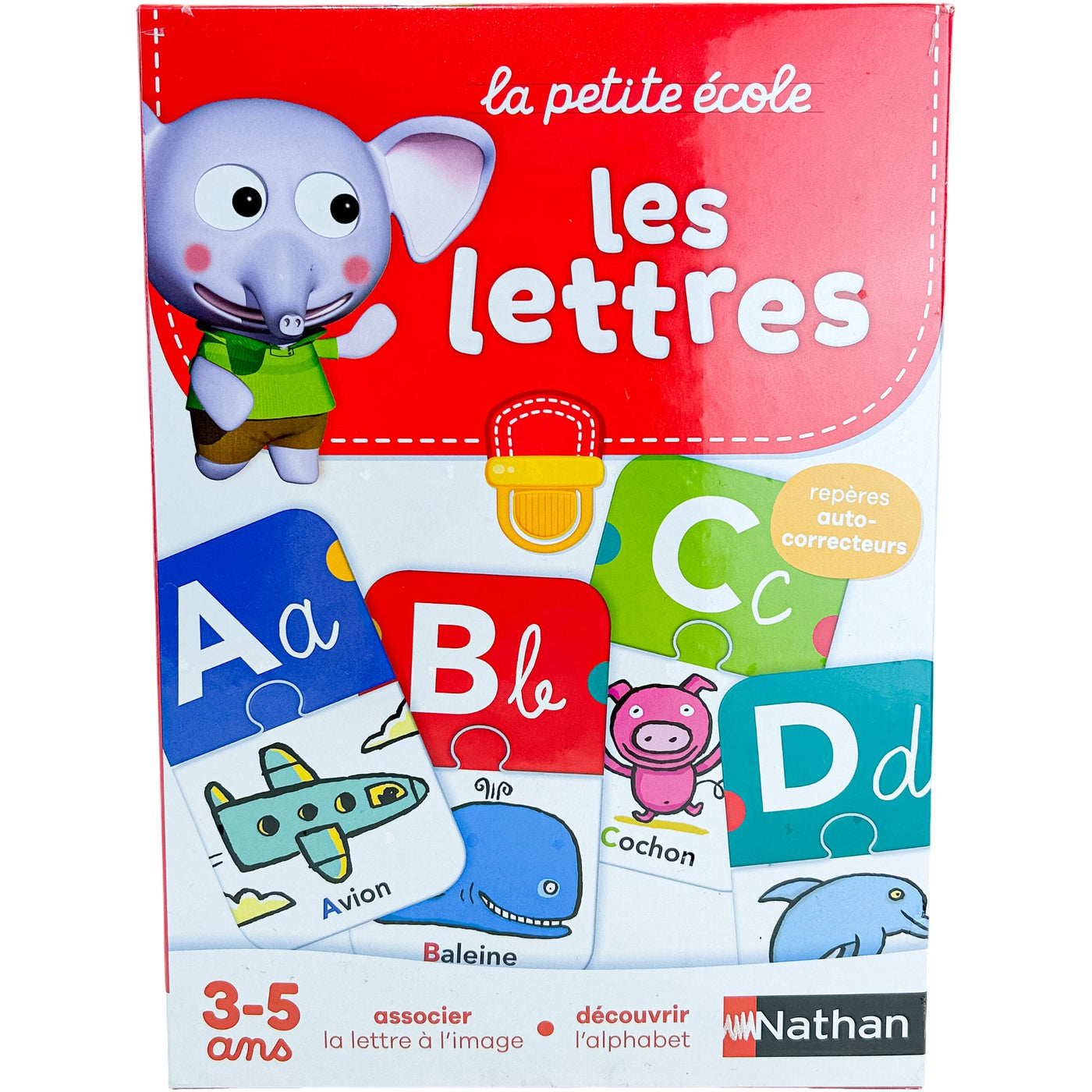 Jeu éducatif "La petite école - Les lettres" de seconde main en carton pour enfant à partir de 3 ans - Vue 1