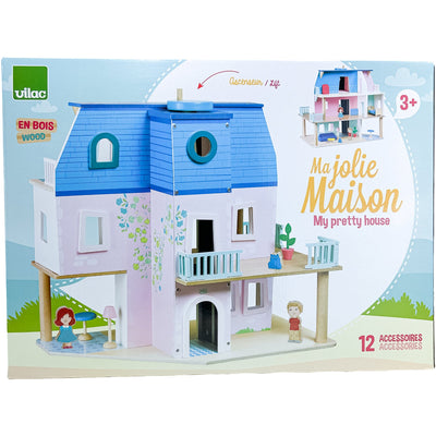 Maison de poupée "Ma jolie maison de poupée" de seconde main en bois pour enfant à partir de 3 ans - Vue 1