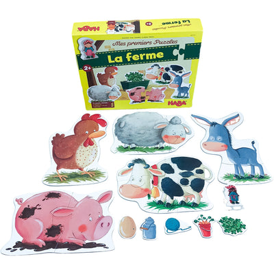 Puzzle premier âge "Mes premiers Puzzles La ferme" de seconde main pour enfant à partir de 2 ans - Vue 2