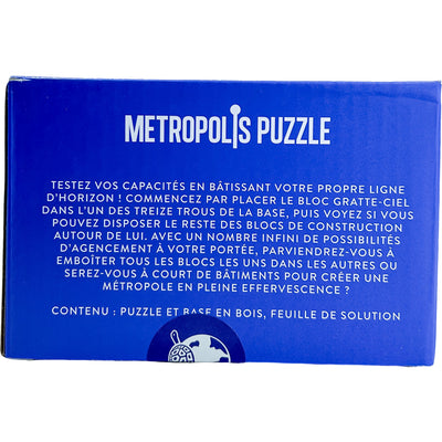 Puzzle "Casse-tête Metropolis" de seconde main en bois pour enfant à partir de 6 ans - Vue 3