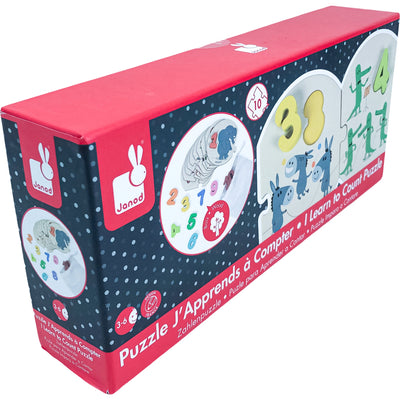 Puzzle "Puzzle J'Apprends à Compter" de seconde main en bois pour enfant à partir de 3 ans - Vue 2