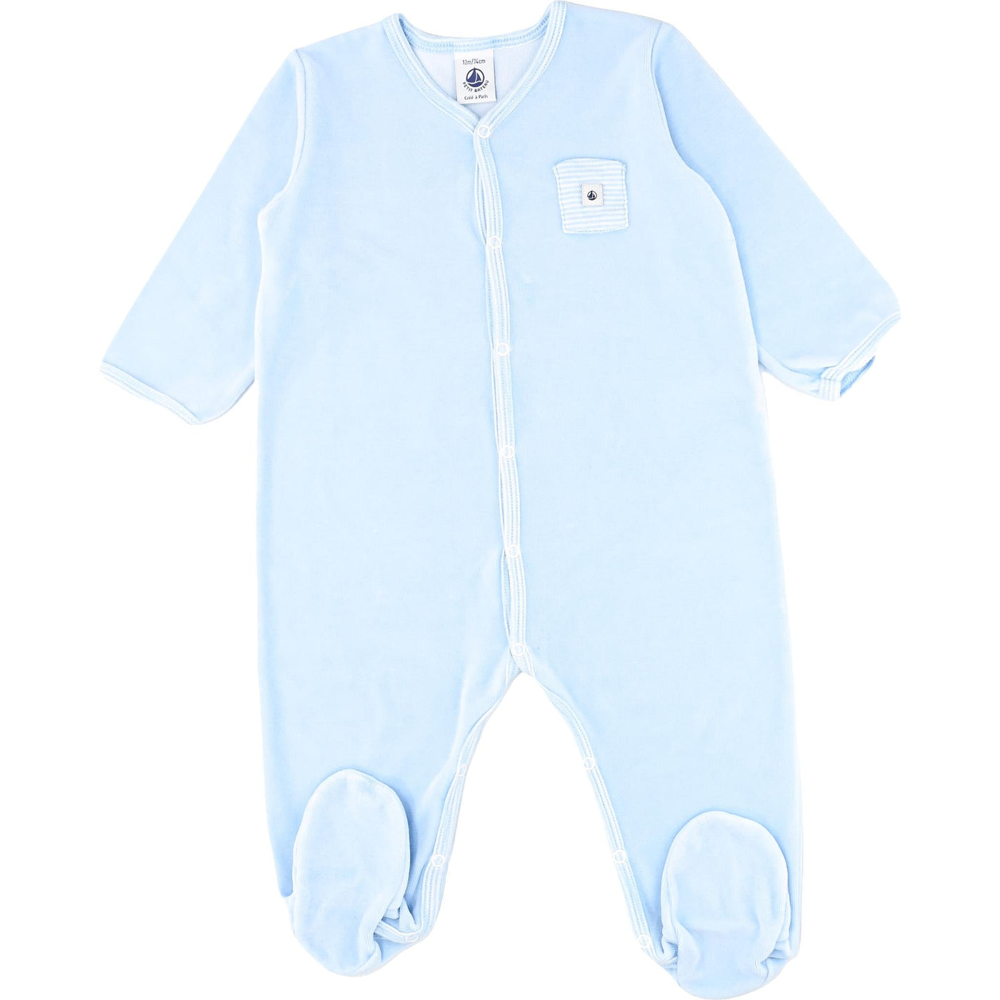 Pyjama de seconde main en velours pour bébé de 12 mois - Vue 1