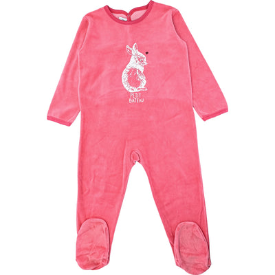 Pyjama de seconde main en velours pour enfant fille de 3 ans - Vue 1