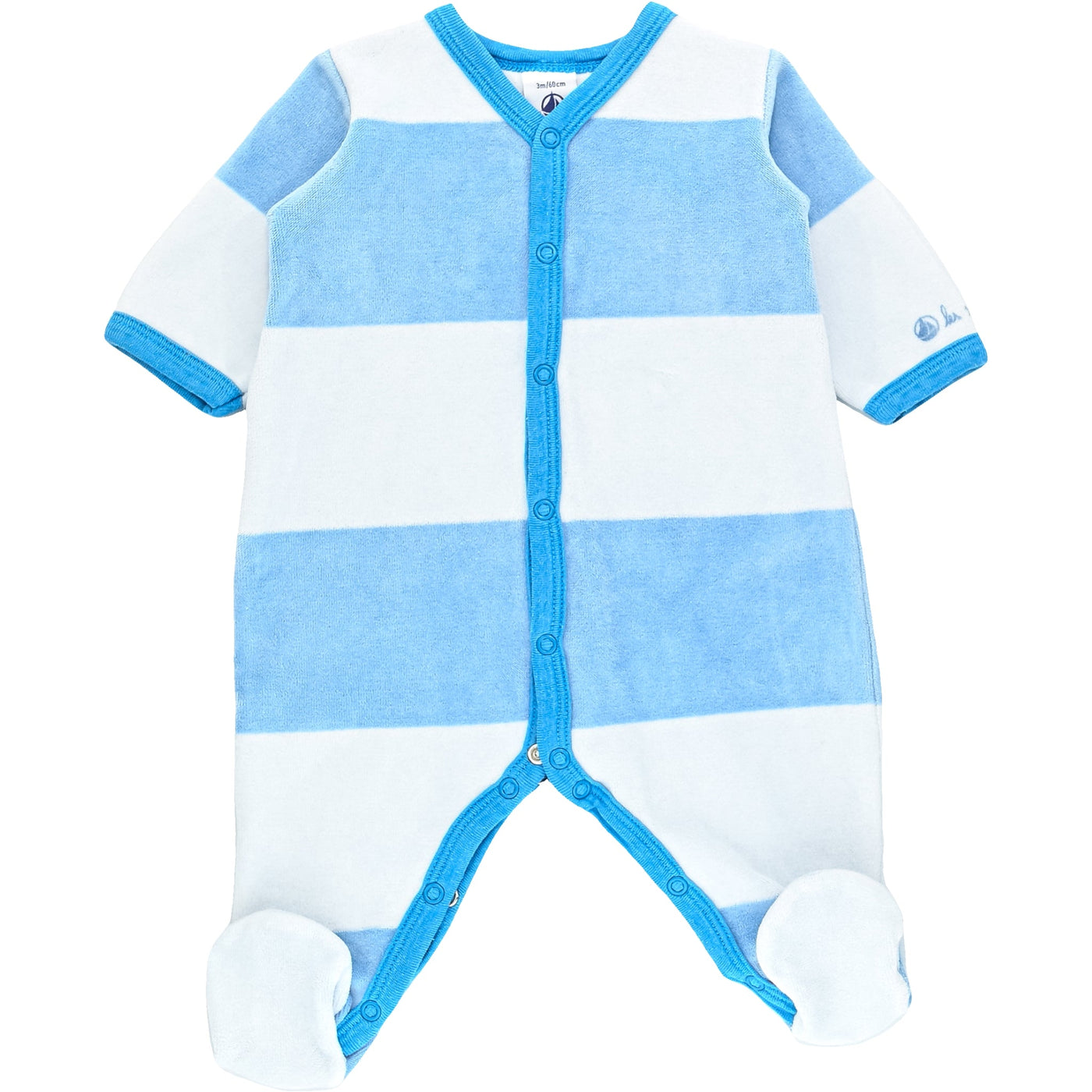 Pyjama de seconde main en velours pour bébé garçon de 3 mois - Vue 1