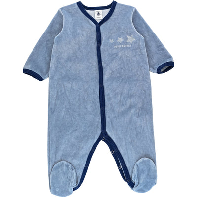 Pyjama de seconde main en velours pour bébé de 6 mois - Vue 1