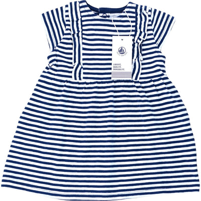 Robe à manches courtes de seconde main en coton pour bébé fille de 3 mois - Vue 1