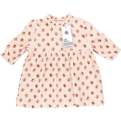 Robe à manches longues de seconde main en coton pour bébé fille de 3 mois - Vue 1