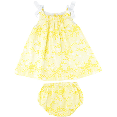 Robe avec bloomer de seconde main en coton pour bébé fille de 6 mois - Vue 1