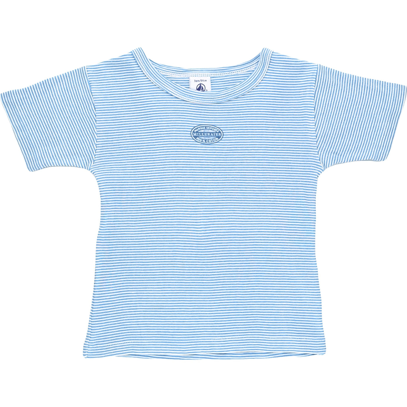 T-Shirt à manches courtes de seconde main en petit bateau pour enfant de 3 ans - Vue 1