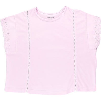 T-Shirt à manches courtes de seconde main en coton bio pour enfant fille de 6 ans - Vue 1