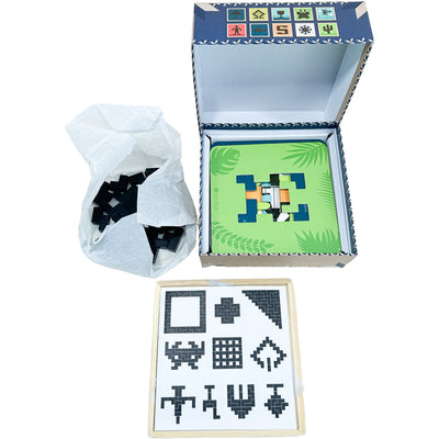 Puzzle "Tangram Puzzle casse-tête" de seconde main en bois pour enfant à partir de 6 ans - Vue 2