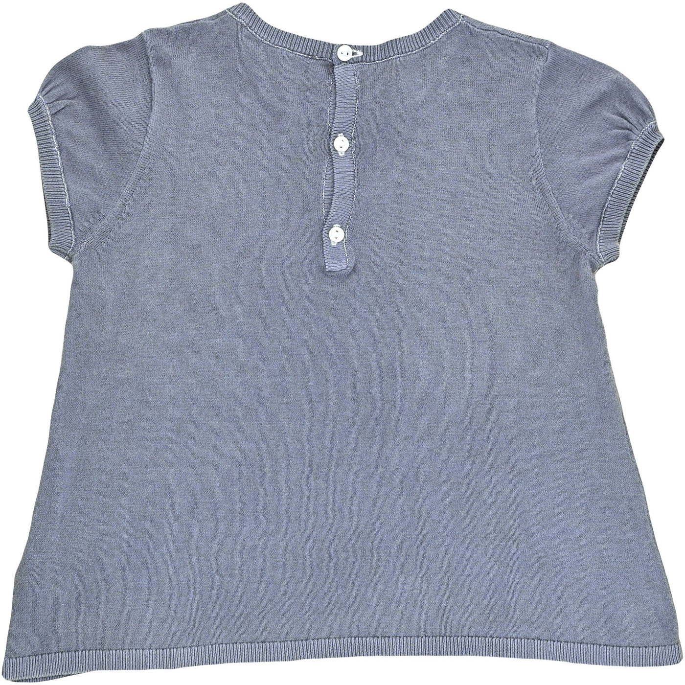 T-Shirt à manches courtes de seconde main en coton pour bébé fille de 24 mois - photo verso