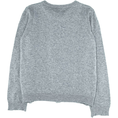 Cardigan de seconde main en coton et laine pour enfant fille de 6 ans - photo verso