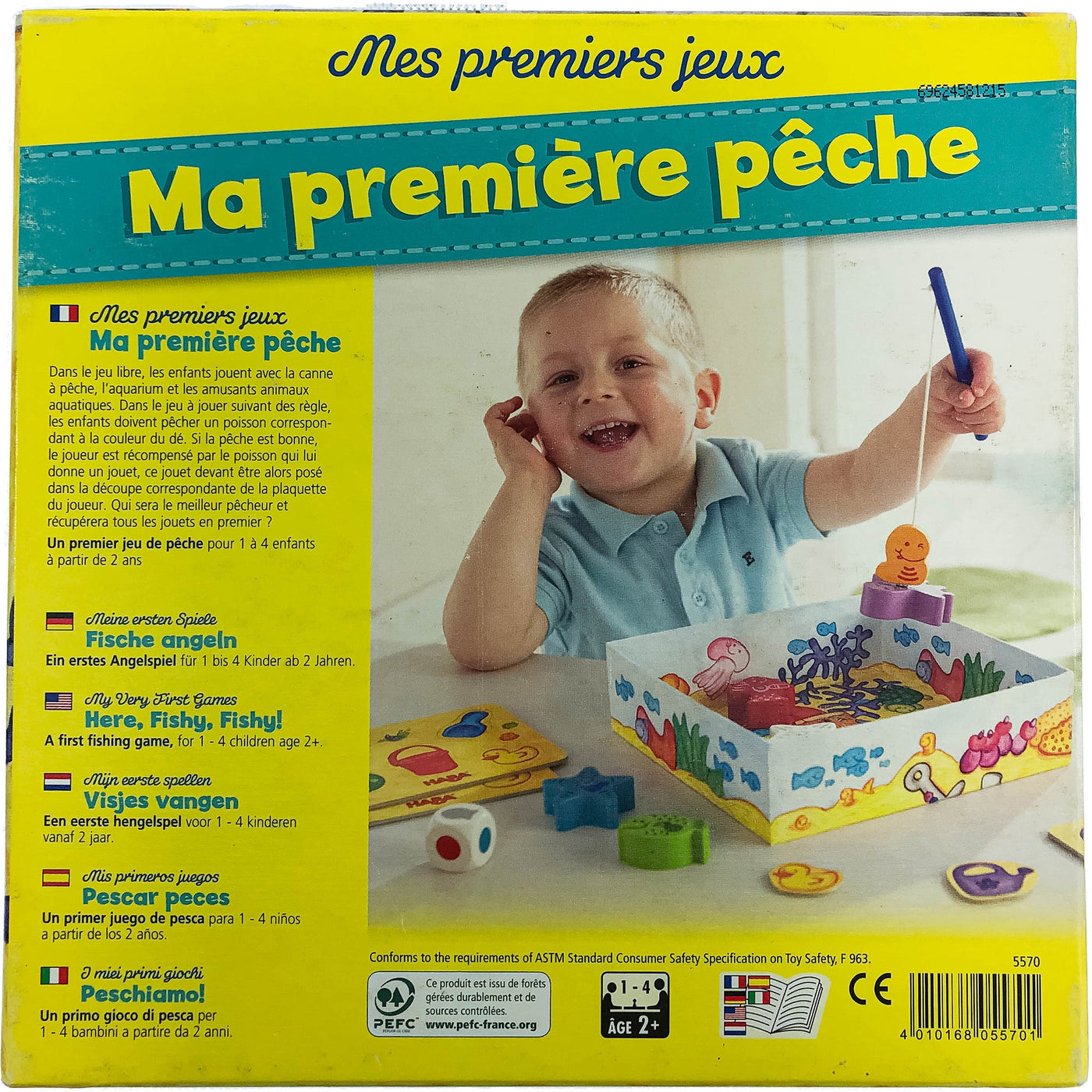 Jouet d'éveil "Mes premiers jeux - Ma première pêche" de seconde main pour enfant à partir de 2 ans - photo alternative_1