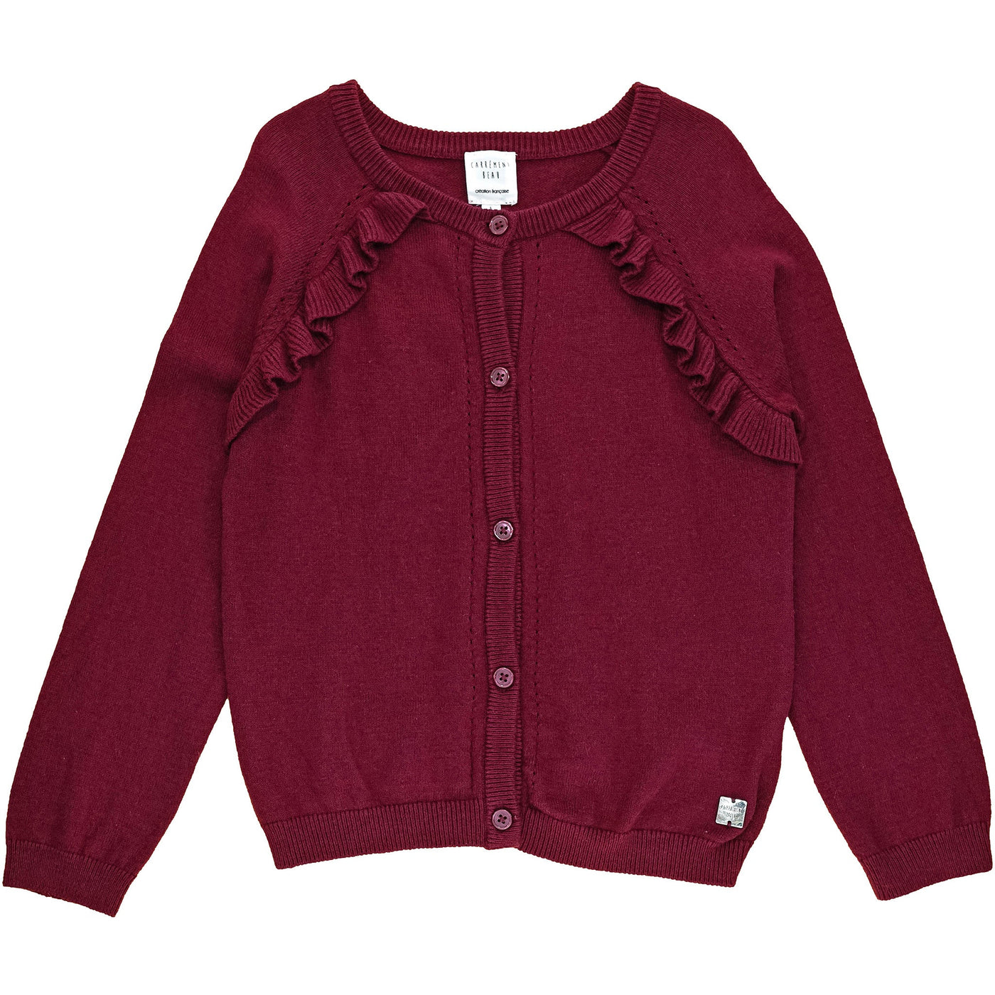 Cardigan de seconde main pour enfant fille de 6 ans - photo recto